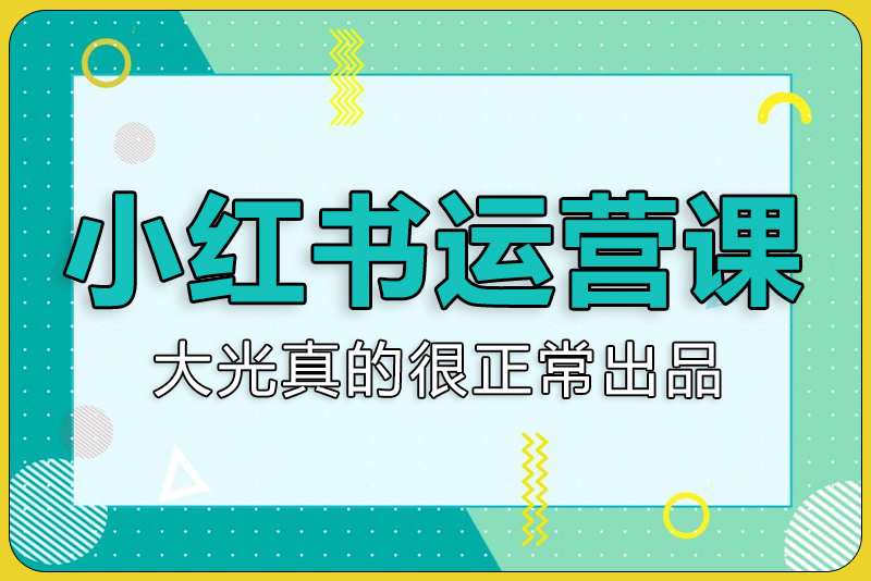 小红书运营课（图文+短视频）-彼飞网创