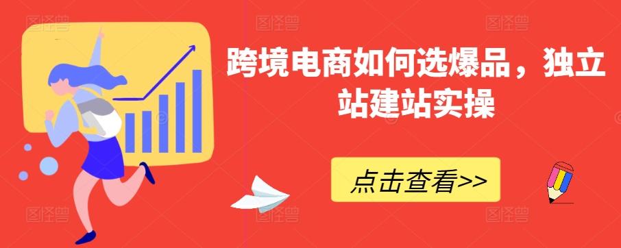 跨境电商如何选爆品，独立站建站实操-彼飞网创