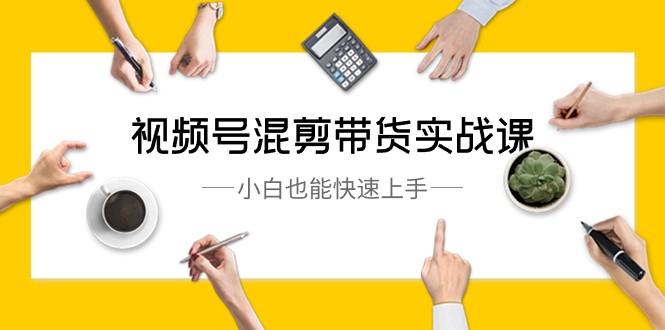 视频号混剪带货实战课，小白也能快速上手（10节课）-彼飞网创