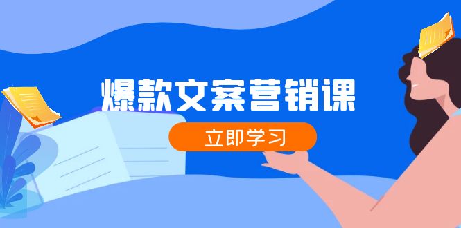 爆款文案营销课：公域转私域，涨粉成交一网打尽，各行业人士必备-彼飞网创