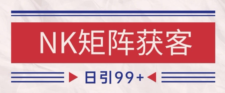 小红书某音NK赛道引流获客 自热矩阵日引200+【揭秘】-彼飞网创