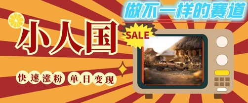 DeepSeek+绘图+视频制作小人国微观视频，小白轻轻松松上手，条条爆款，条条变现，单日就能收益-彼飞网创