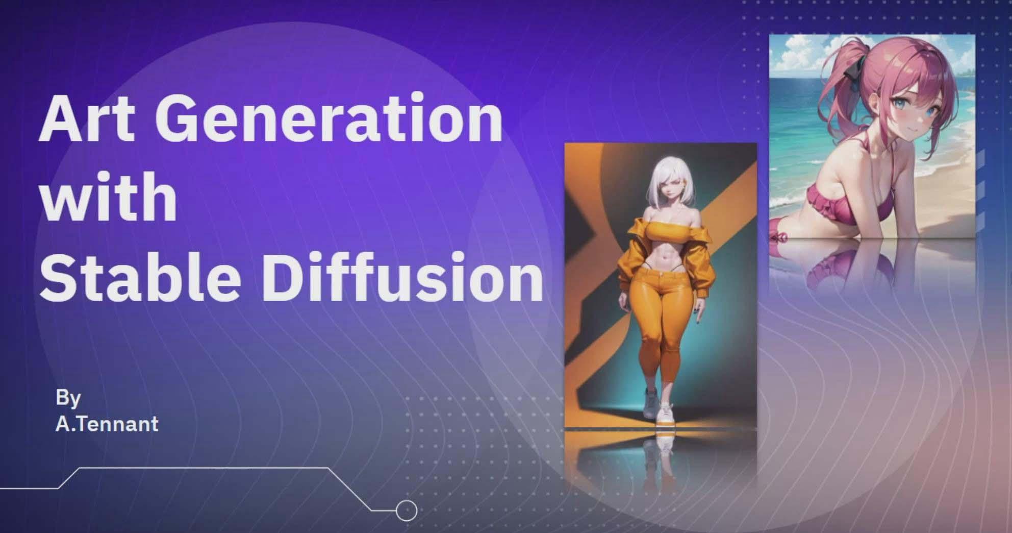 图片[1]-利用Stable Diffusion AI人工智能生成动漫艺术分步教程-14节课-中英字幕-彼飞网创