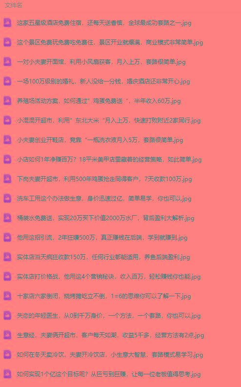 图片[2]-(9607期)真实有效391套商业模式，年入几十到几百万案例解析(电子书+视频+图文)-彼飞网创
