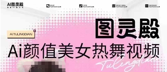 全网首发，原价988图灵殿AI颜值美女热舞视频，云端生图，轻松过原创-彼飞网创