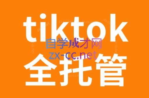 TikTok跨境电商全托管运营模式精品课-彼飞网创