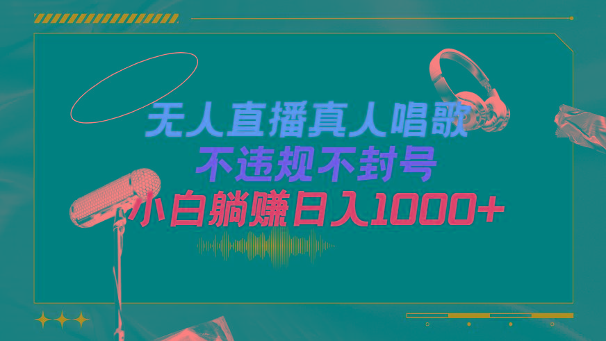 (9622期)抖音24小时无人直播音乐，不违规，不封号纯撸音浪，小白实操当天日入1000+-彼飞网创