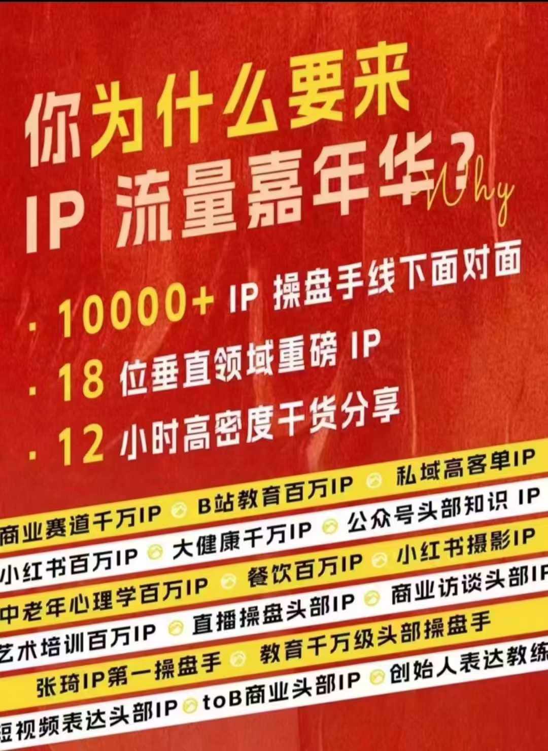 群响IP流量嘉年华，​现场视频+IP江湖2024典藏版PPT-彼飞网创