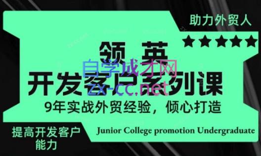 城哥·领英开发客户系列课-彼飞网创
