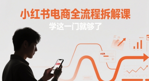 小红书电商全流程拆解课，学这一门就够了-彼飞网创