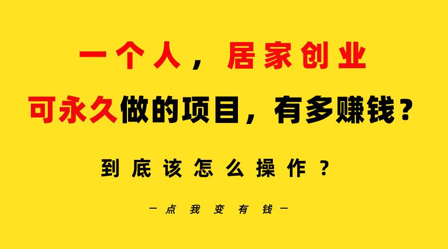 一个人，居家创业：B站每天10分钟，单账号日引创业粉100+，月稳定变现5W…-彼飞网创