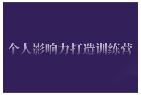 个人影响力打造训练营，掌握公域引流、私域运营、产品定位等核心技能，实现从0到1的个人IP蜕变-彼飞网创
