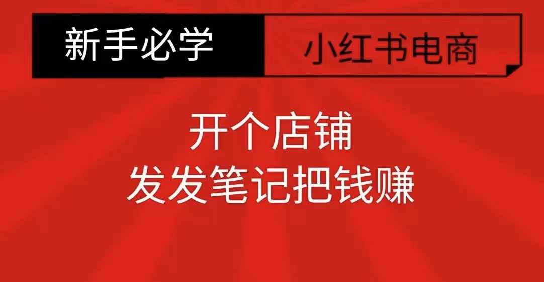 小红书零食共创【新手易上手】开个店铺，发发笔记把钱赚-彼飞网创