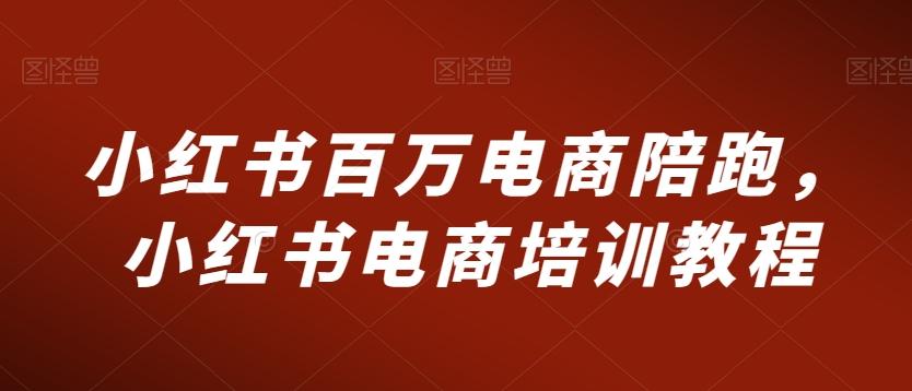 小红书百万电商陪跑，小红书电商培训教程-彼飞网创