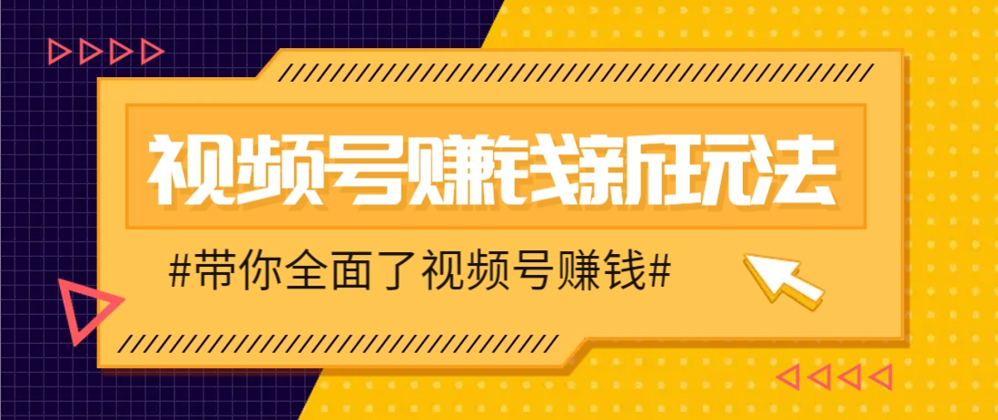 视频号短视频带货新玩法，用这个方法，一天佣金4407(附详细教程)-彼飞网创