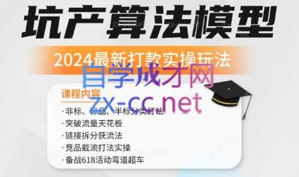 沐网商·2024最新坑产算法模型打款玩法系列-彼飞网创