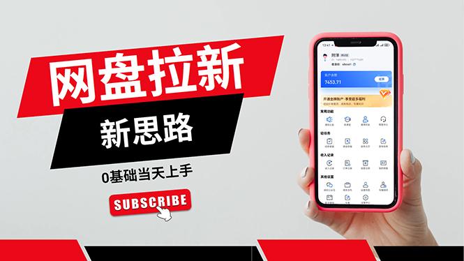 一天赚5000的秘密，网盘推广零基础操作，私域赚钱法，0基础当天上手-彼飞网创