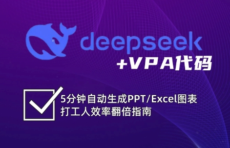 DeepSeek从入门到精通：解锁Excel和VBA高效办公新技能(更新)-彼飞网创