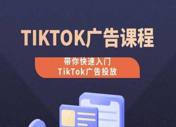 TikTok广告投放课程，从0-1实操课，带你快速入门TikTok广告投放-彼飞网创