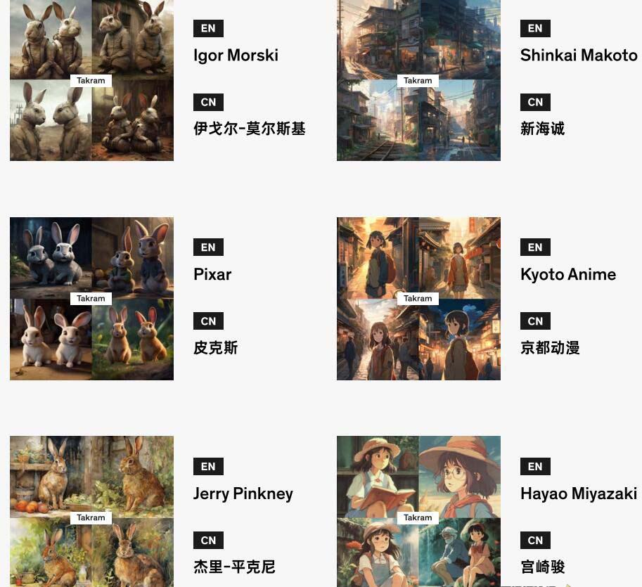 图片[1]-Midjourney辞典AIGC中英双语图文辞典+提示关键词Prompt大全-彼飞网创