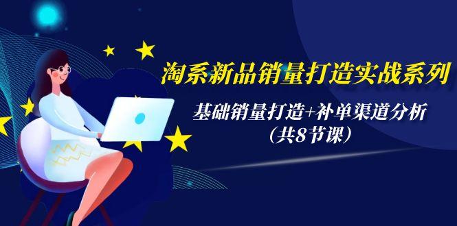 (9962期)淘系新品销量打造实战系列，基础销量打造+补单渠道分析(共8节课)-彼飞网创