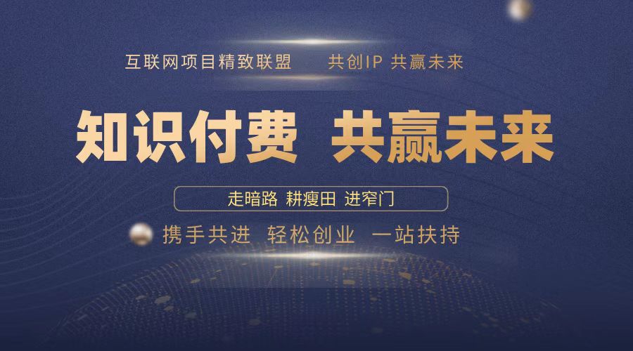 2025年 如何通过 “知识付费” 卖项目月入十万、年入百万，布局2025与…-彼飞网创