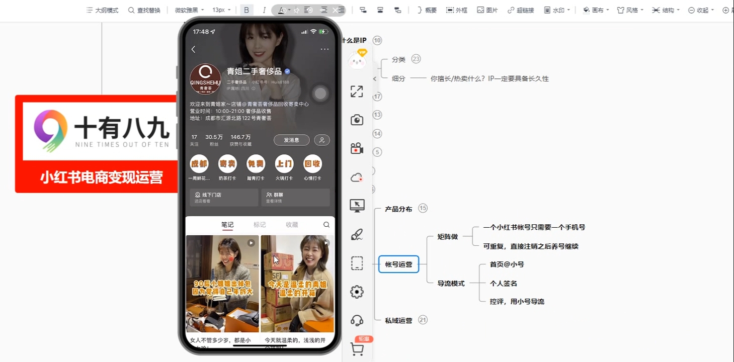 十有八九学院·新手如何从0-1玩转红薯店铺-彼飞网创