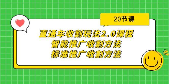 (9692期)直通车收割玩法2.0课程：智能推广收割方法+标准推广收割方法(20节课)-彼飞网创