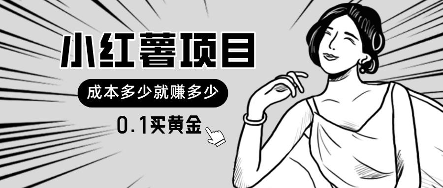 小红薯暴力项目，0.1买黄金。操作简单，日入无上限，可无限扩大。-彼飞网创