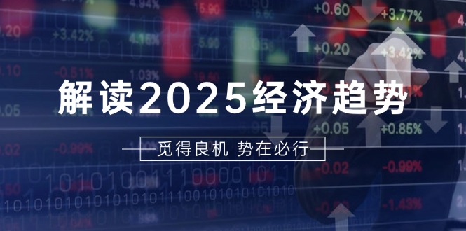 解读2025经济趋势、美股、A港股等资产前景判断，助您抢先布局未来投资-彼飞网创