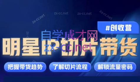 交个朋友·明星IP切片带货爆单营-彼飞网创