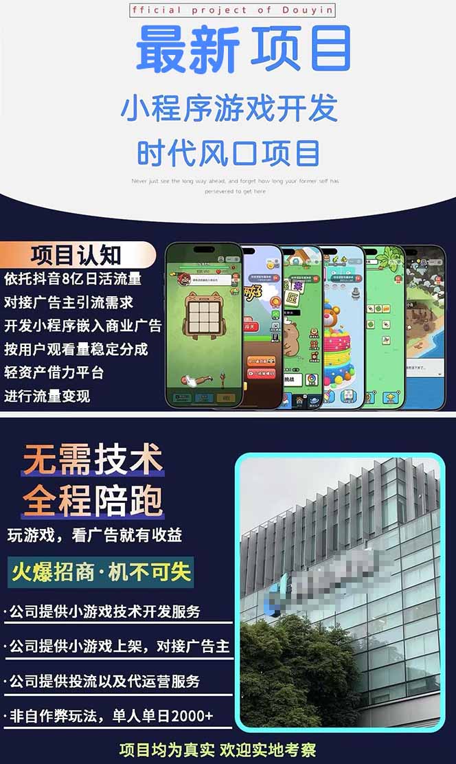 图片[1]-2025最热抖音项目 Ai时代风口项目小程序游戏开发 实测单个游戏日收入1800+-彼飞网创