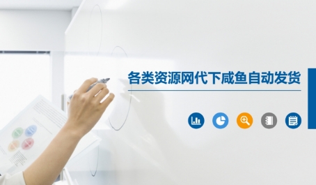 各类资源网代下咸鱼自动发货-彼飞网创