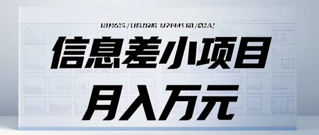 信息差小项目：国内外视频代下载，项目操作简单零成本零门槛月入过万-彼飞网创