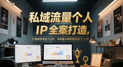 私域流量个人IP全案打造，打造特色专业个人IP，未来最值钱的是你的个人IP-彼飞网创
