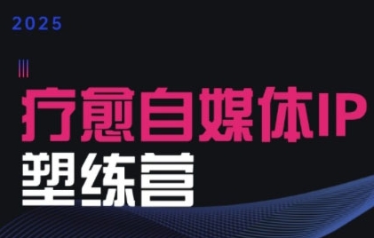 2025治愈自媒体IP训练营，专为疗愈领域从业者打造-彼飞网创