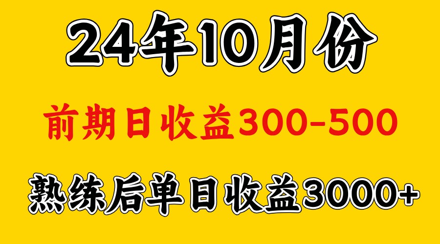 高手是怎么赚钱的.前期日收益500+熟练后日收益3000左右-彼飞网创