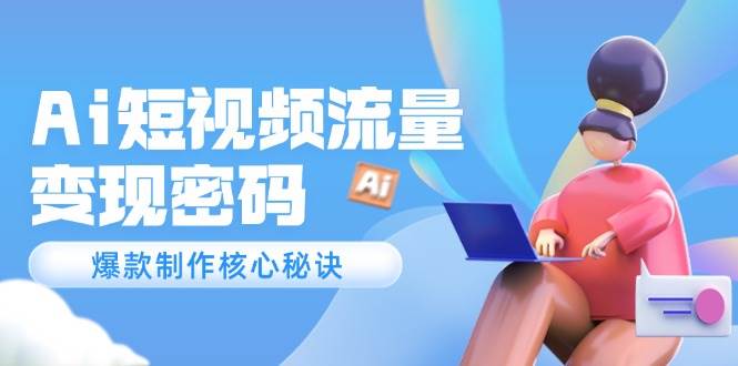 Ai短视频流量密码，爆款制作核心秘诀，120万案例深度解析-彼飞网创
