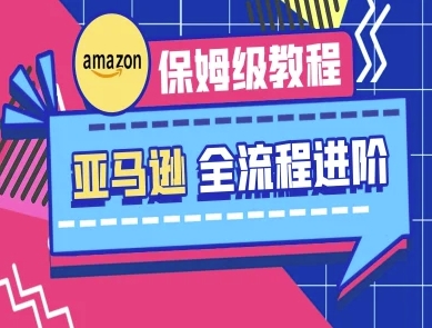 亚马逊保姆级全流程实操教程-跨境电商教程-彼飞网创