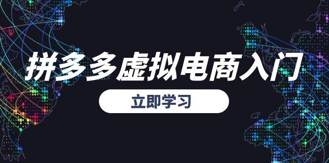 拼多多虚拟电商入门，精准选品方法论，无货源模式起盘技巧-彼飞网创