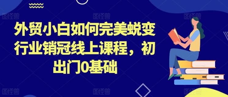 外贸小白如何完美蜕变行业销冠线上课程，初出门0基础-彼飞网创