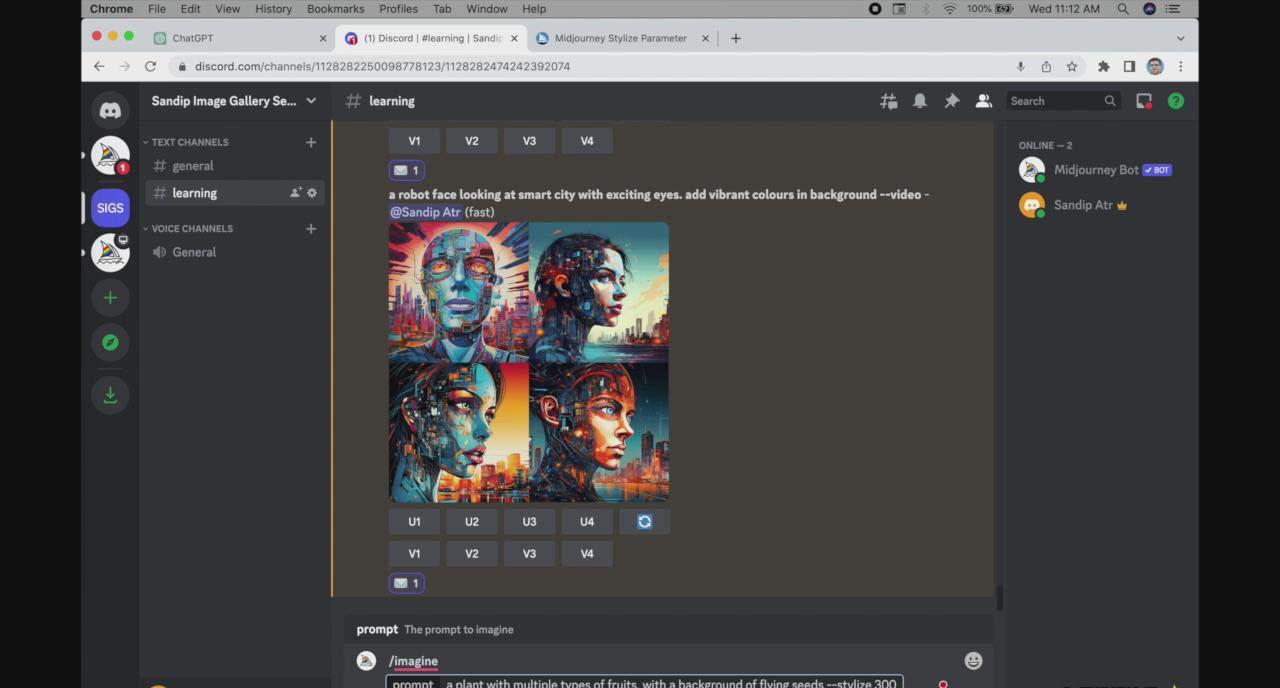 图片[2]-ChatGPT4 和 MidJourney AI 绘画聊天革命性指南教程-33节视频课-中英字幕-彼飞网创