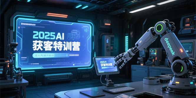 2025AI获客特训营，AI图文视频全制作，deepseek工具实操教学-彼飞网创