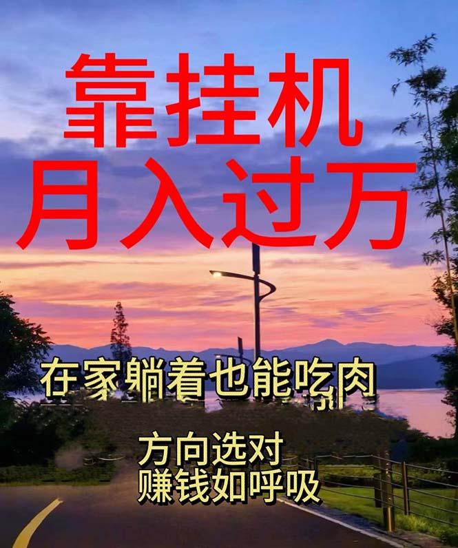 靠挂机，日入1000+，躺着也能吃肉，电脑手机都可挂-彼飞网创