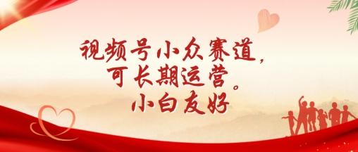 视频号小众赛道，可长期运营，小白友好【揭秘】-彼飞网创