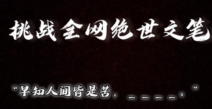 视频号小众玩法，文笔挑战，互动拉满，轻松赚取分成收益！小白也可当天上手-彼飞网创