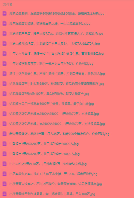 图片[4]-(9607期)真实有效391套商业模式，年入几十到几百万案例解析(电子书+视频+图文)-彼飞网创